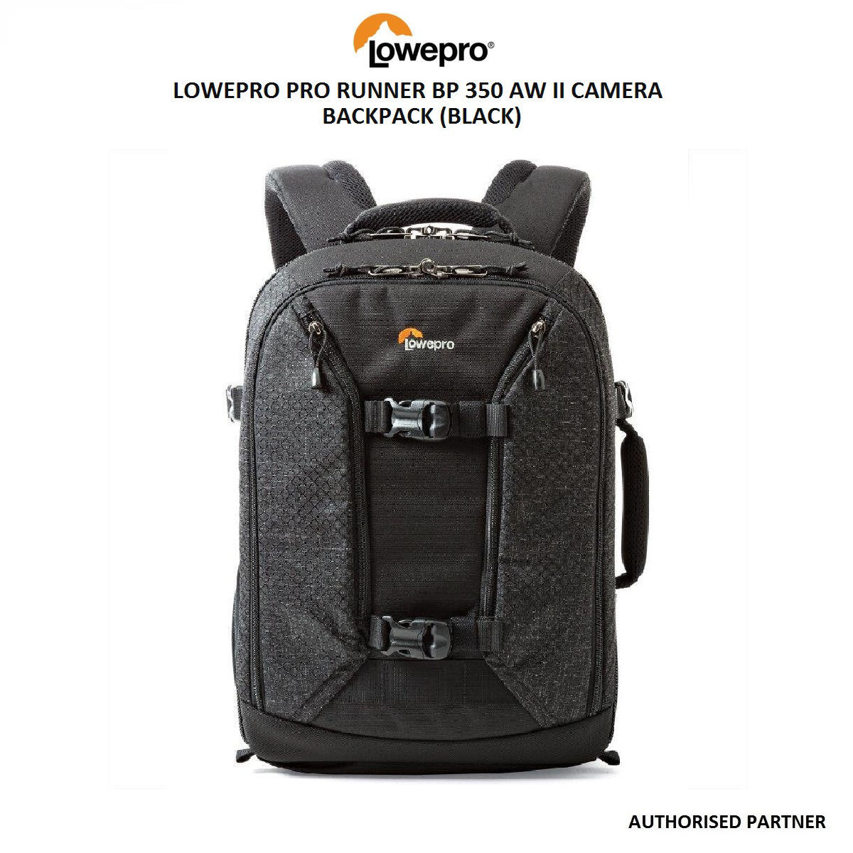 Lowepro Backpack Pro Runner Bp 450 Aw Ii Black IUCN Water