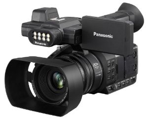 Picture of Panasonic HC-PV100GW Professional Camcorder (Black)