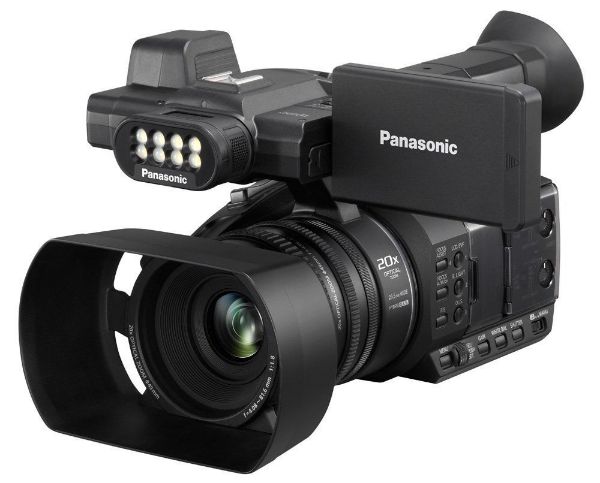 Panasonic HC-PV100GW Professional Camcorder (Black) | Future Forward