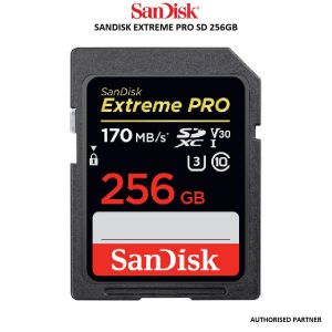 Picture of Sandisk Extreme Pro SD 256GB