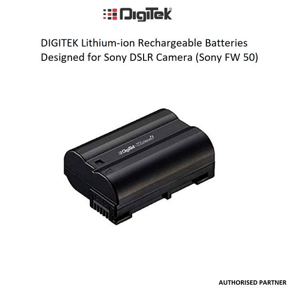 Picture of Digitek Lithium-ion Rechargeable Batteries Designed for Sony DSLR Camera (Sony FW 50)