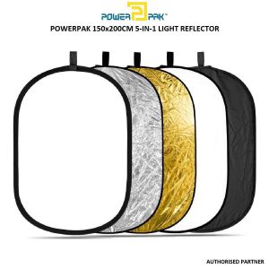 Picture of PowerPak 5 in 1 Collapsible Photo Light Reflector RFT05 (150 X 200 cm)