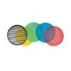 Picture of Godox AD-S11 Color Filter Gel Pack with AD-S12 Honeycomb Grid Cover Reflector