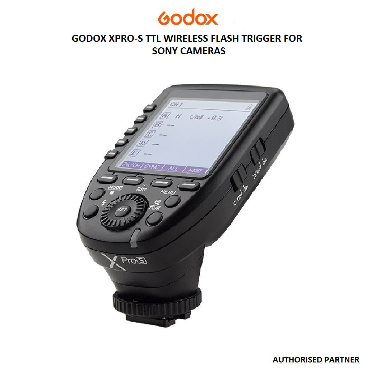 Godox XPro S TTL Wireless Flash Trigger for Sony Cameras | Future Forward
