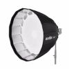 Picture of Godox P90H High-Temperature Resistant Version 35 Inch/ 90cm 16 Rods Portable Umbrella Brolly Reflector for Studio Photo Flash (Black)