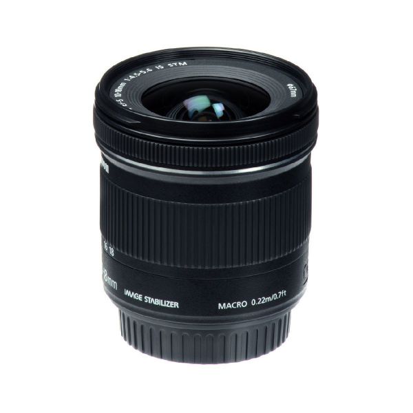Canon キャノン EFS 10-18mm IMAGE STABILIZER MACRO 0.22m/0.7ft 一眼 ...
