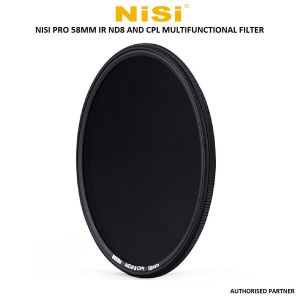 Picture of NiSi Pro 58mm IR ND8 and CPL Multifunctional Filter