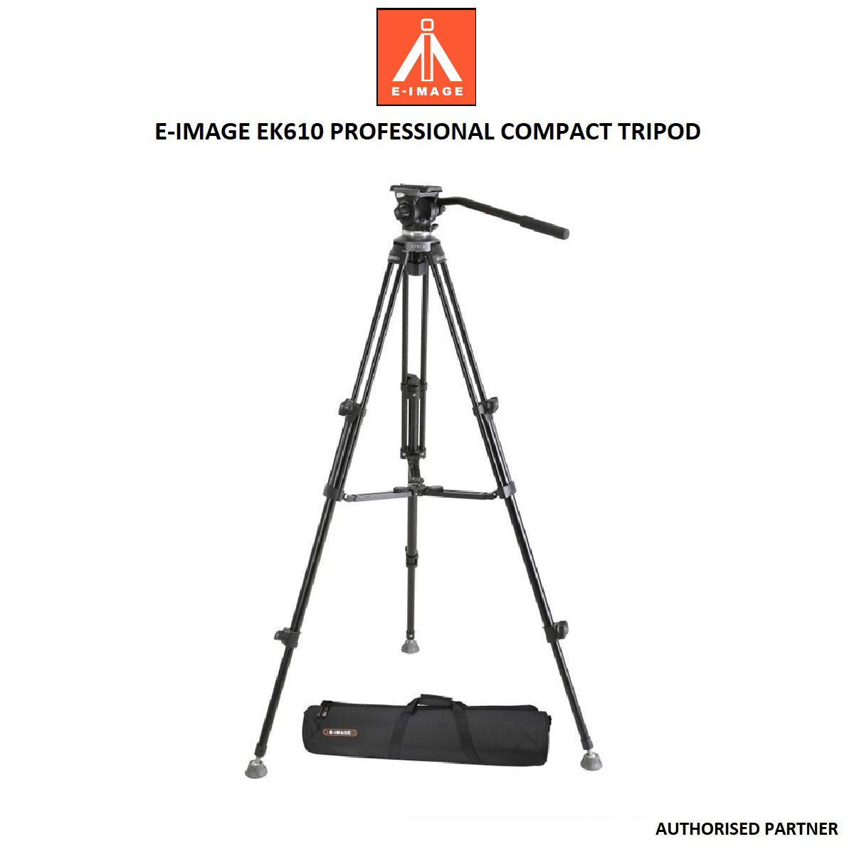 E-Image EK610 Professional Compact Tripod Kit | Future Forward