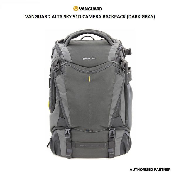 Vanguard Alta Sky 51D Camera Backpack (Dark Gray) Future Forward