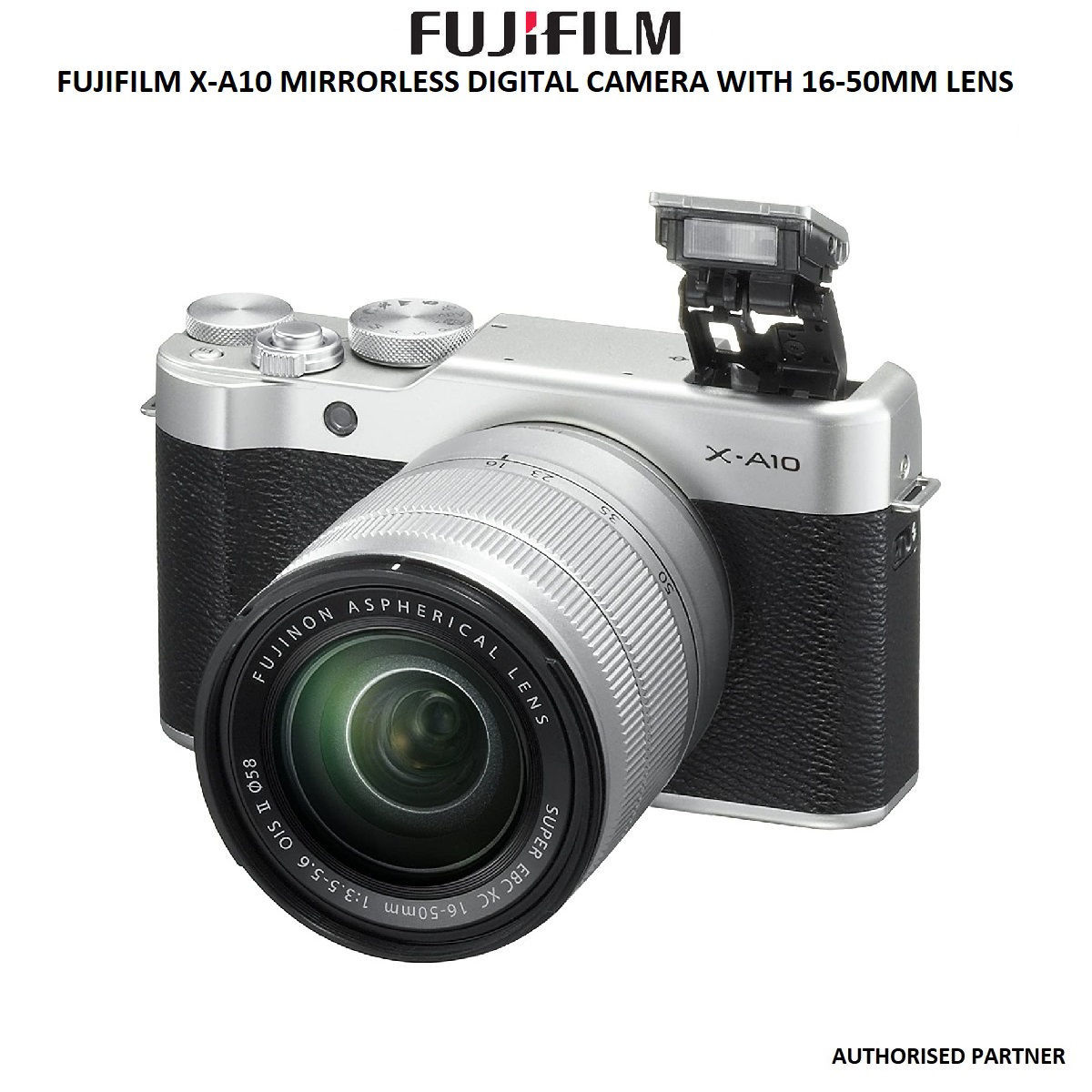 FUJIFILM XA10 Mirrorless Digital Camera with 1650mm Lens Future Forward