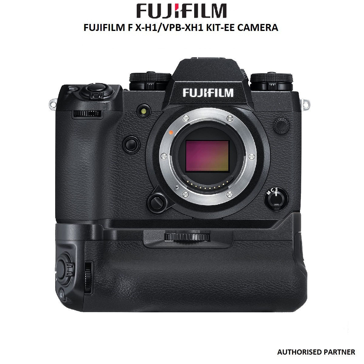 Fujifilm X Series XH1 Mirrorless Digital Camera With VPBXH1 Vertical