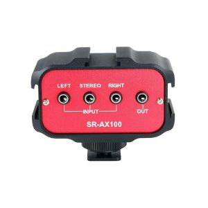 Picture of Saramonic SR-AX100 Passive 2-Channel Audio Adapter for DSLR Cameras