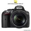 Picture of Nikon D5300 DSLR Camera 18-140mm VR Kit (Black)