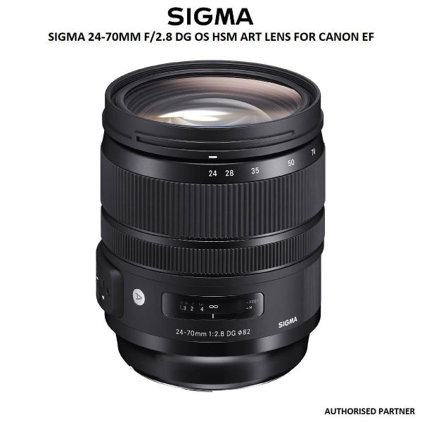 Sigma 24-70mm f/2.8 DG OS HSM Art Lens for Canon EF