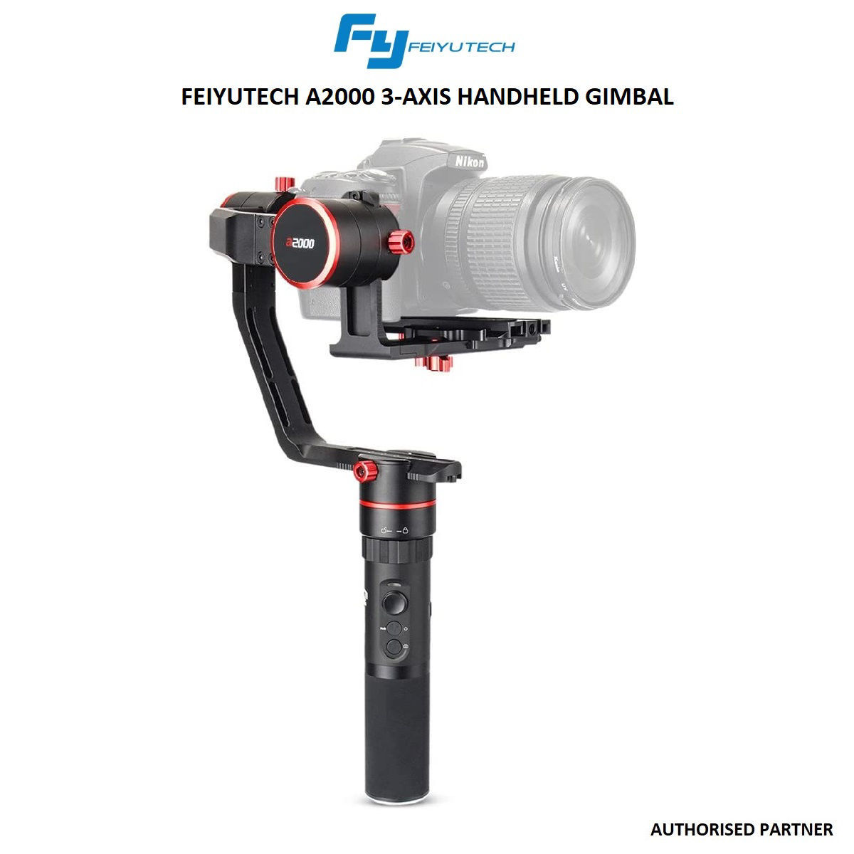 FeiyuTech AK2000S 3-Axis Stabilisateur de Cardan Portable Cardan Vlog