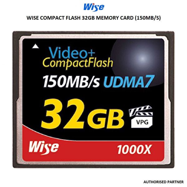 Picture of Wise CF-32 GB UDMA-7 1000X 150 MB/s Memory Card