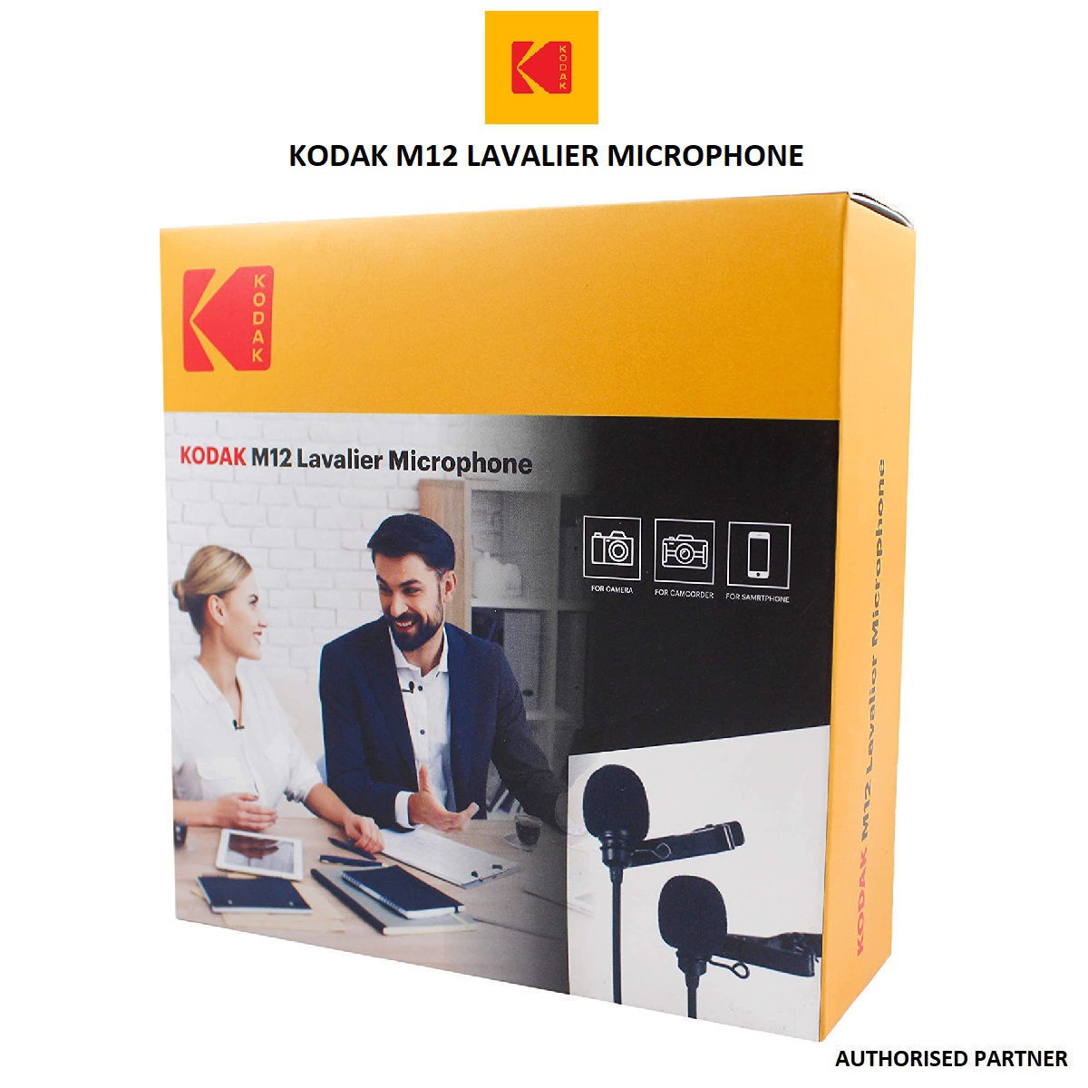 Kodak M12 2.5mm Dual Lavalier Microphone Future Forward