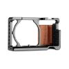 Picture of SmallRig 2082 Cage with Wooden Handgrip for Sony a6000/a6300