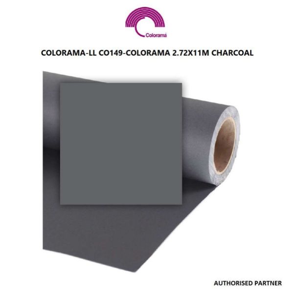 Picture of Colorama 2.72 x 11m Charcoal