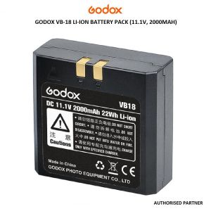 Picture of Godox VB-18 Li-Ion Battery Pack (11.1V, 2000mAh)
