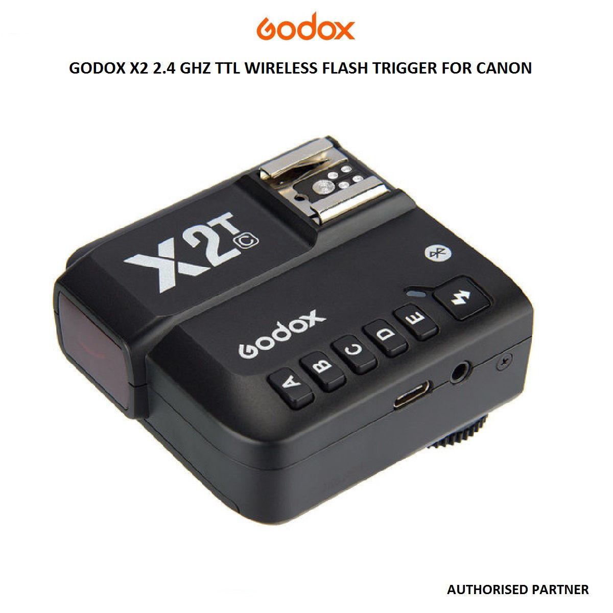 Godox X2T C 2.4 GHz TTL Wireless Flash Trigger for Canon Future Forward