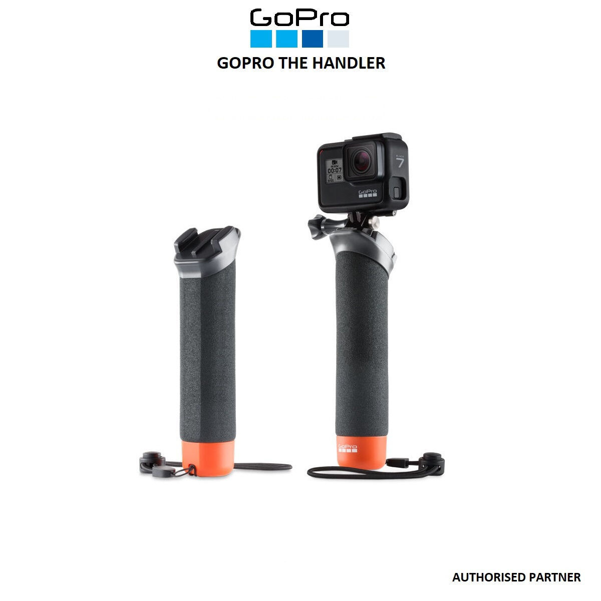 GoPro Hero Waterproof Housing + Handler Floating Hand Grip For Session 4 & 5