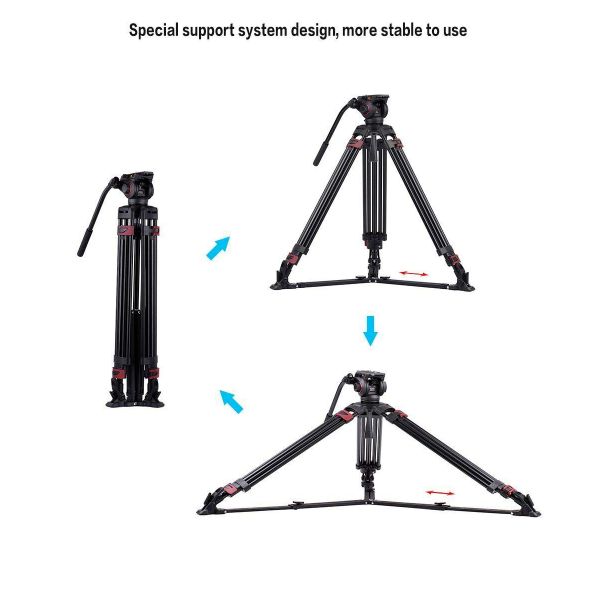 miliboo MTT609A Professional Tripod