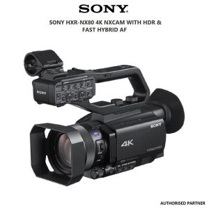Picture of Sony HXR-NX80 4K NXCAM with HDR & Fast Hybrid AF