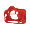 Picture of easyCover Silicone Protection Cover for Canon EOS 70D (Red)
