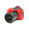 Picture of easyCover Silicone Protection Cover for Canon EOS 70D (Red)