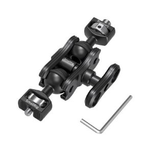 Picture of SmallRig Ball Head Clamp with 3/8"-16 ARRI Accessory and 1/4"-20 Screw Mounts