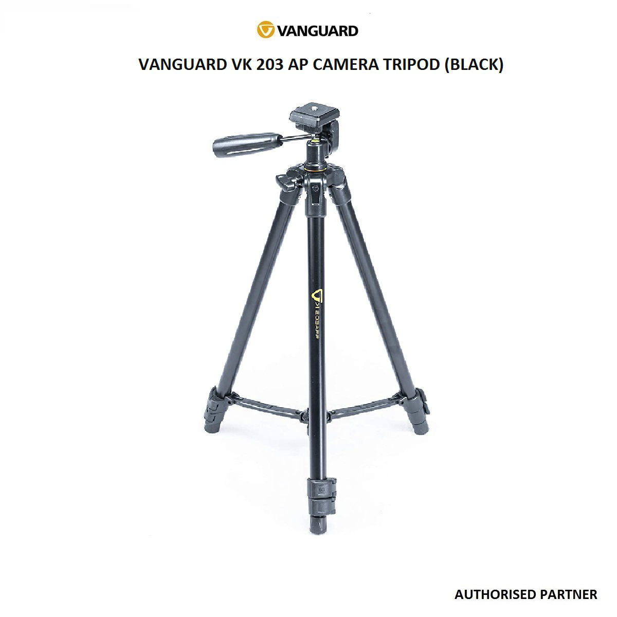 Vanguard VK 203 AP Camera Tripod (Black) Future Forward
