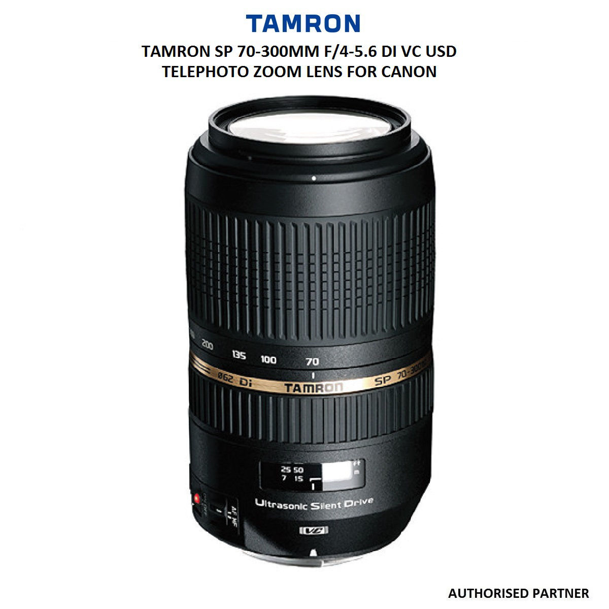Tamron Sp 70 300mm F4 5.6 Di Vc Usd Canon Tamron SP 70-300mm f/4-5.6 Di VC USD Telephoto Zoom Lens for Canon