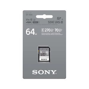 Picture of Sony 64GB SF-E Series UHS-II SDXC Memory Card