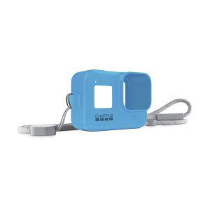 Picture of GoPro Silicone Sleeve and Adjustable Lanyard Kit for GoPro HERO8 (Bluebird)