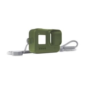 Picture of GoPro Silicone Sleeve and Adjustable Lanyard Kit for GoPro HERO8 (Turtle Green)