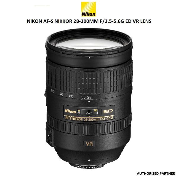 Nikon AF-S Nikkor 28-300mm f/3.5-5.6G ED VR Telephoto Zoom Lens