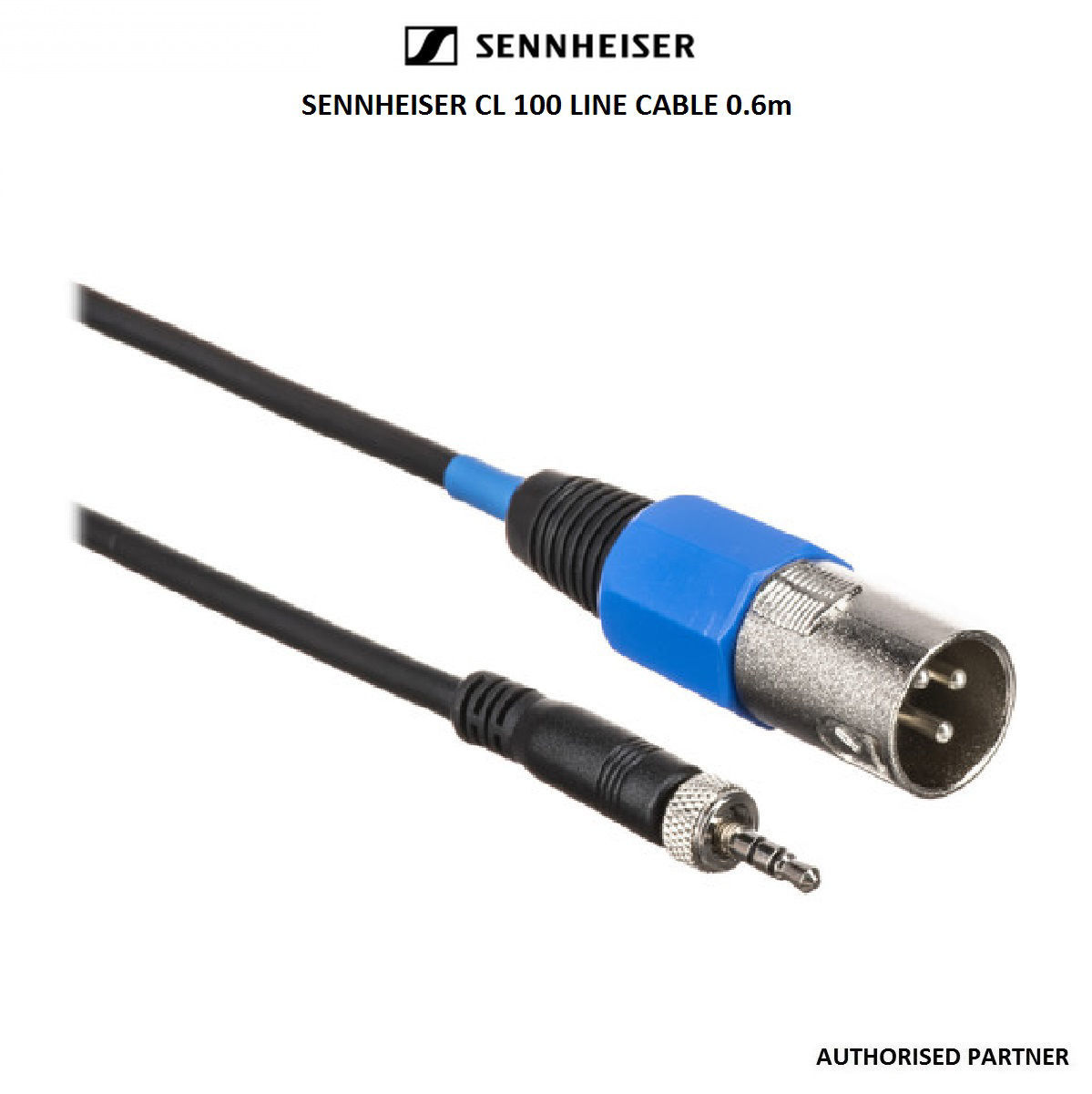 Sennheiser CL100 1/8"Male Mini Jack to XLRMale Connector Cable