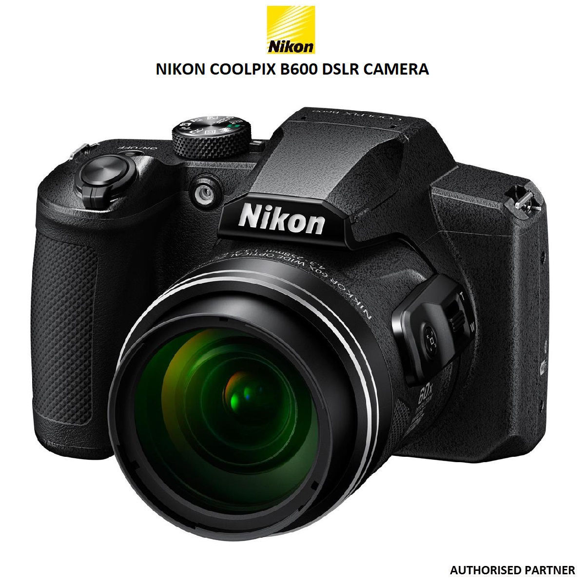 Nikon Coolpix B600 16.0 MP PointandShoot Digital Camera with 60x