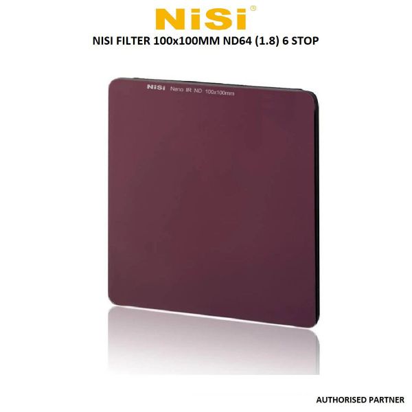 Picture of Nisi Square ND64 Filter 100x100