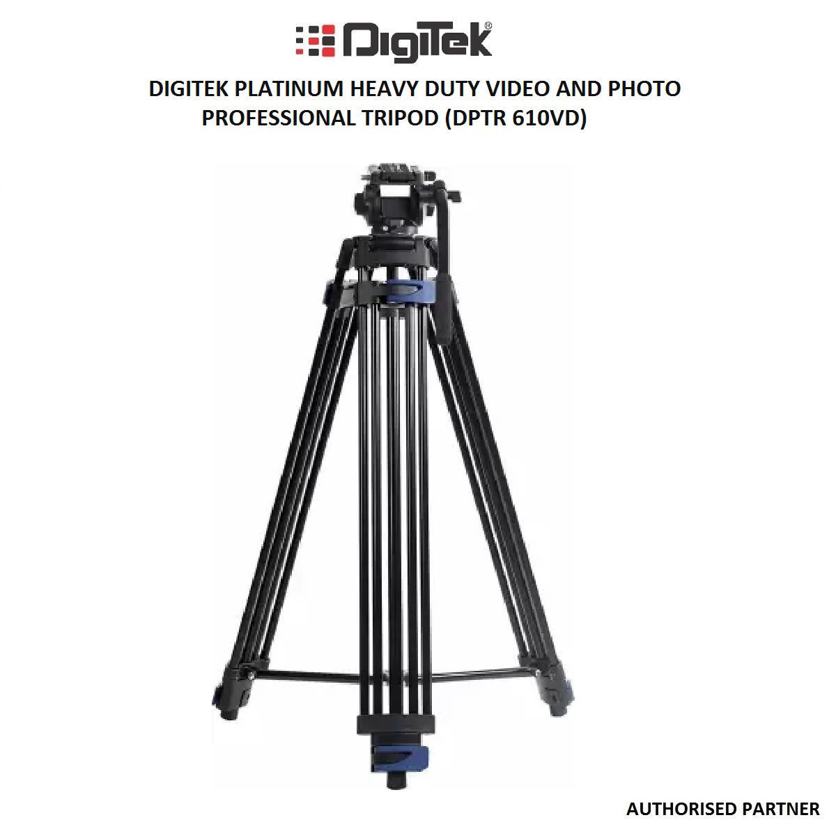 Digitek Platinum Heavy Duty Video and Photo Professional Tripod (DPTR