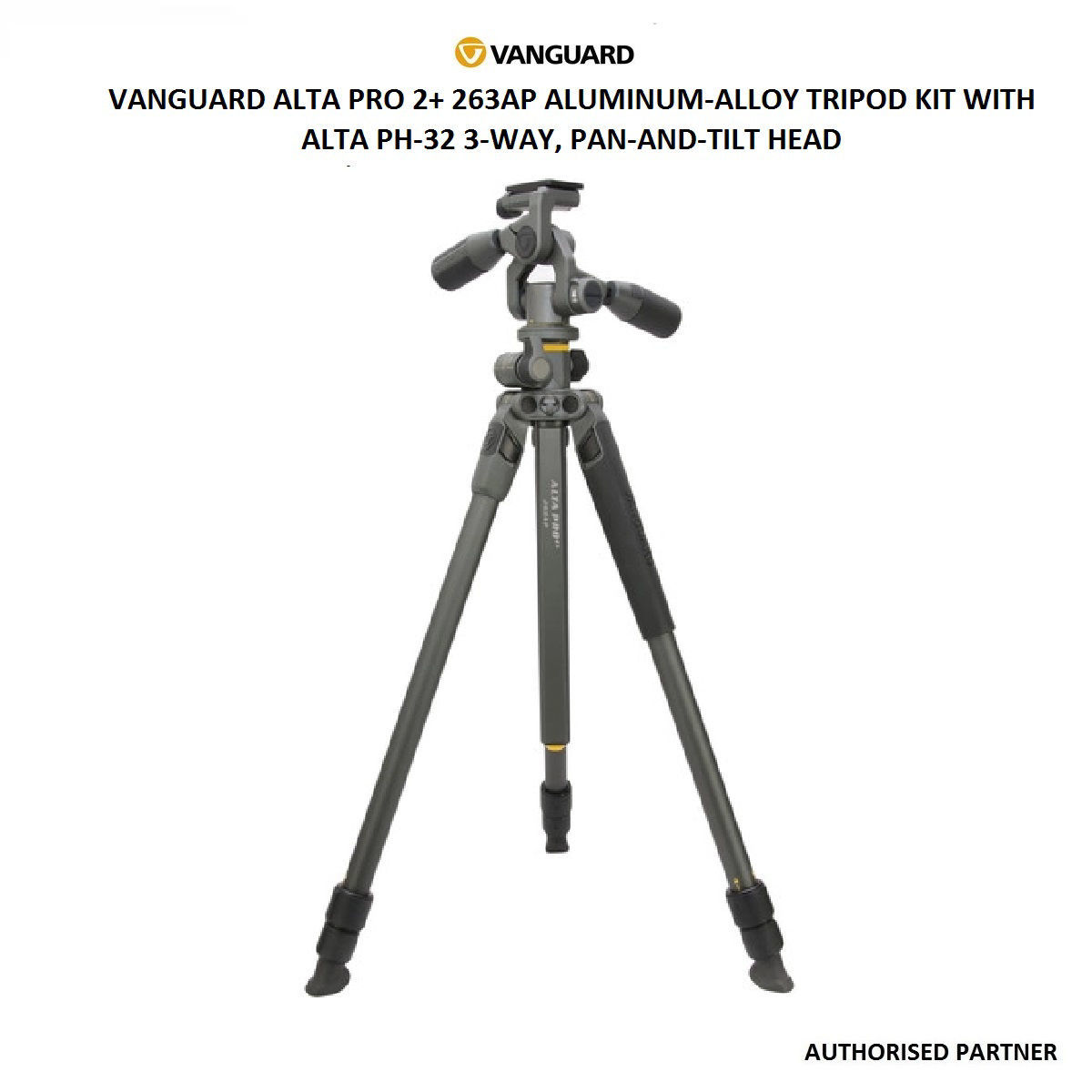 Vanguard Alta Pro 2+ 263AP Aluminum Tripod Kit with Alta PH32 3Way