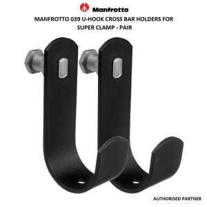 Picture of Manfrotto 039 U-Hook Cross Bar Holders for Super Clamp - Pair