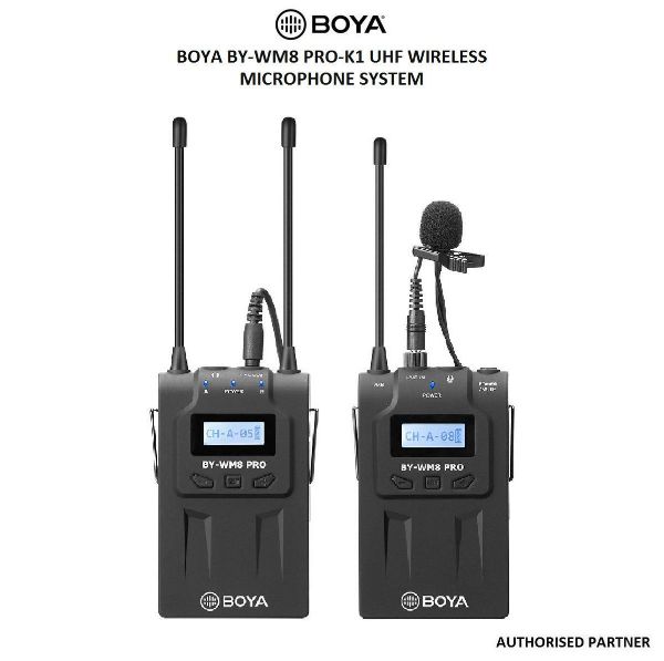 Picture of BOYA by-WM8 Pro-K1 UHF Wireless Microphone System