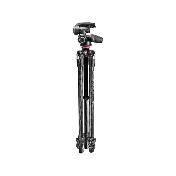 Picture of Manfrotto MK290XTC3-3WUS 290 Xtra Carbon Fiber Tripod with 804 3-Way Pan/Tilt Head
