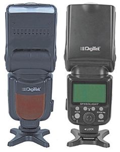 Picture of Digitek Speedlite DFL-800T 289IRT PRO (One Flash support both Canon & Nikon, 2016 Latest Model of DFL-800T-289IRT-C/N) Electronic Camera Flash w Auto Sensing