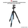 Picture of Manfrotto Befree Advanced Travel Aluminum Tripod with 494 Ball Head (Twist Locks, Blue)
