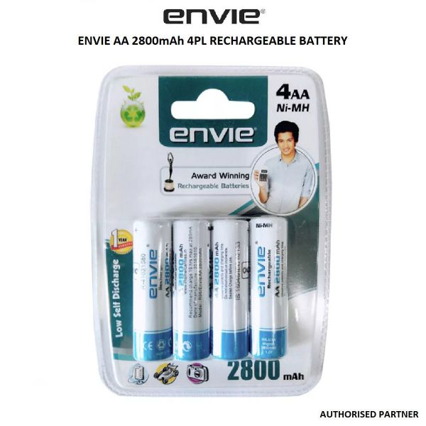 Picture of AA 2800mAh 4PL Rechargeable Battery