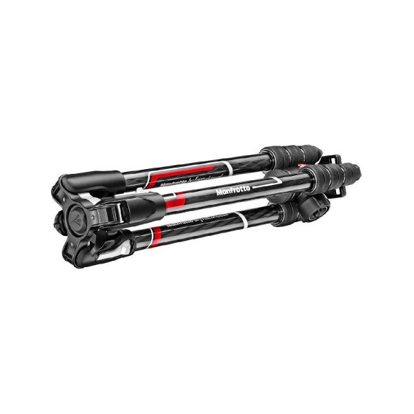 Picture of Manfrotto Befree Advanced Carbon Fiber Travel Tripod with 494 Ball Head (Twist Locks, Black)