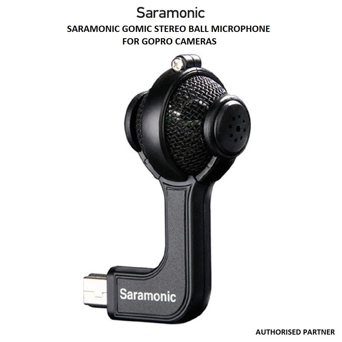 Saramonic GoMic Stereo Ball Microphone for GoPro Cameras Future Forward
